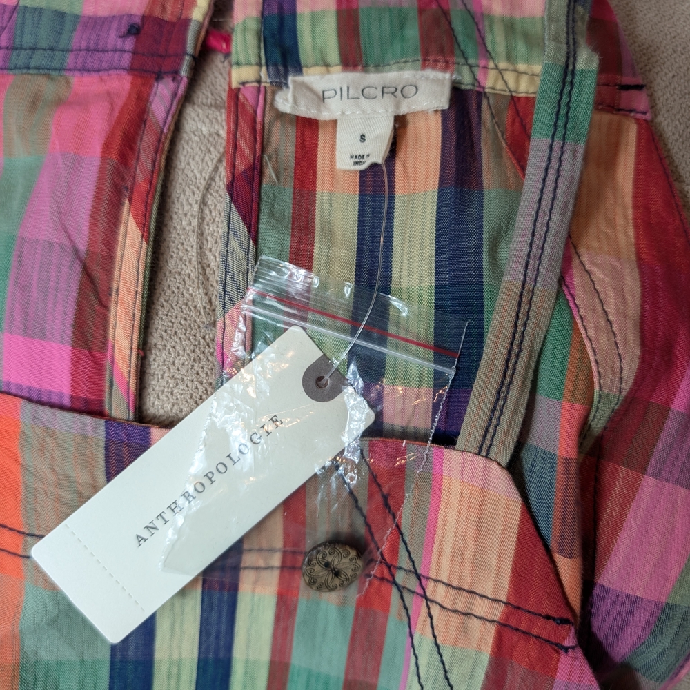 Pircro Anthropologie Pink Combo Dress - Picture 4 of 13